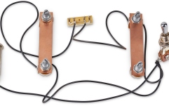 Electronice pasive bas MEC Pickups  60090 C - Passive Electronics For Passive Pickups (Vol / Vol / Tone / Tone) w/ Toggle Switch - Chrome