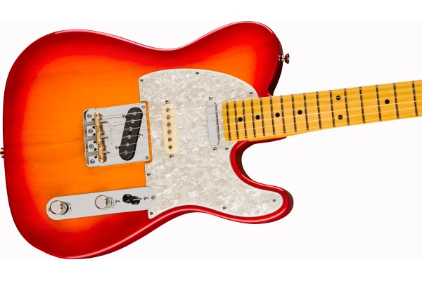 Fender American Professional Hot Shot Telecaster Maple Fingerboard Aged Cherry Burst — 4