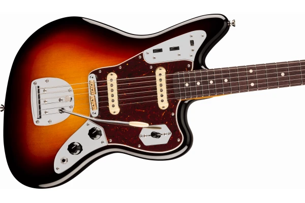 Fender American Professional Jaguar Rosewood Fingerboard 3-Color Sunburst — 4