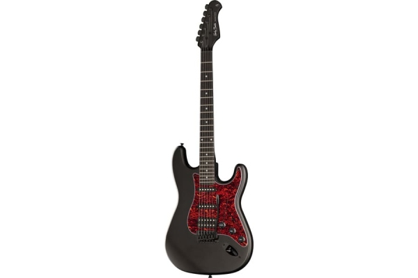 Harley Benton ST-20HSS Satin Black