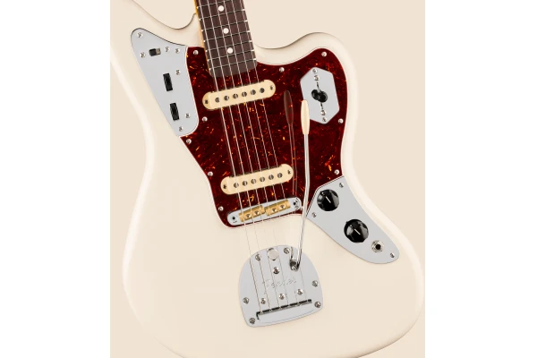 Fender American Professional Jaguar Rosewood Fingerboard Olympic White — 3