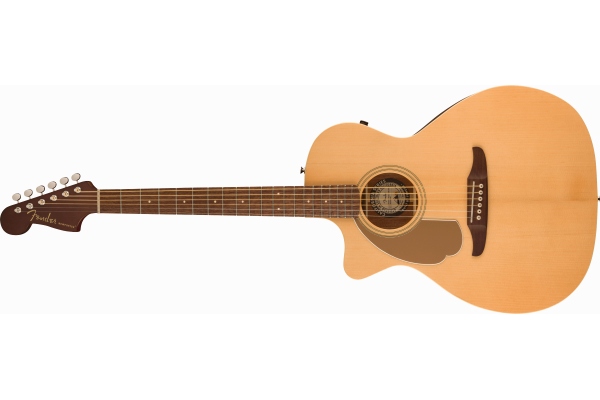 Fender Newporter Player Left-Handed, Walnut Fingerboard, Gold Pickguard, Natural