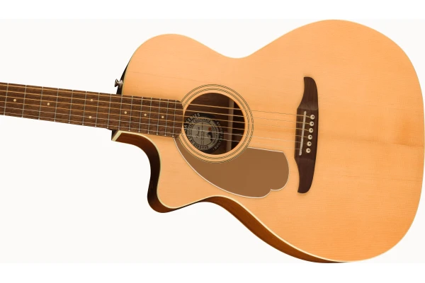 Fender Newporter Player Left-Handed, Walnut Fingerboard, Gold Pickguard, Natural — 3