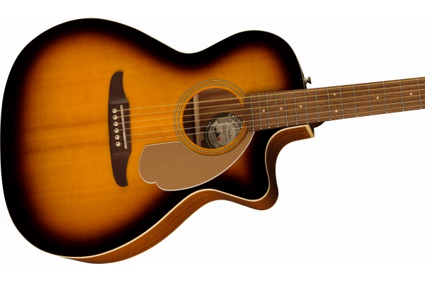 Fender Newporter Player, Walnut Fingerboard, Gold Pickguard, Sunburst — 4