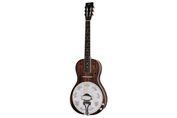 Ortega Americana Series Resonator Guitar 6 String - Whiskey Burst Matte / Chrome HW — 2