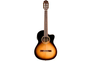 Ortega Classical Guitar Performer Series 4/4 inclusive Gigbag Slim Neck - Tobacco Sunburst