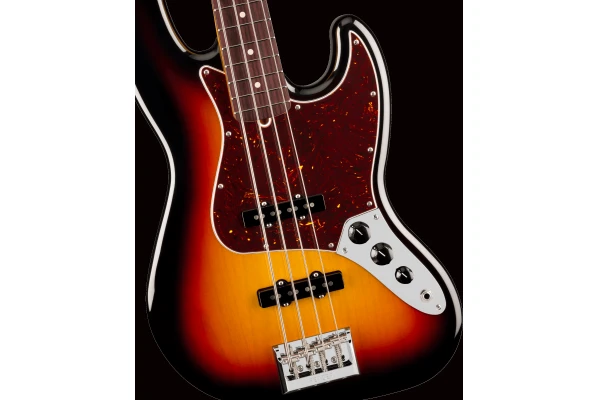 Fender American Professional Jazz Bass Rosewood Fingerboard 3-Color Sunburst — 3