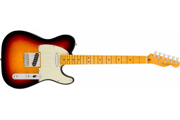 Fender American Professional Classic Telecaster w. Silent System - Maple Fingerboard - 3-Color Sunburst