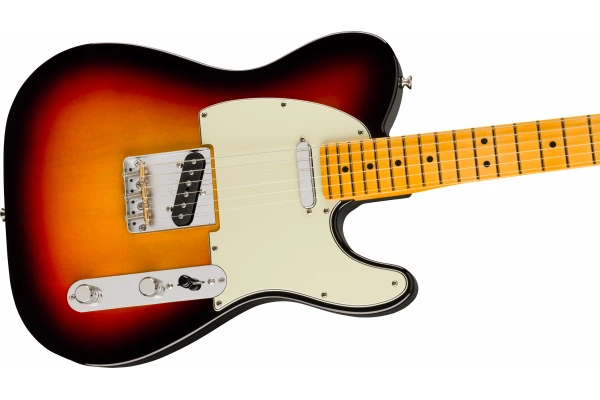 Fender American Professional Classic Telecaster w. Silent System - Maple Fingerboard - 3-Color Sunburst — 4