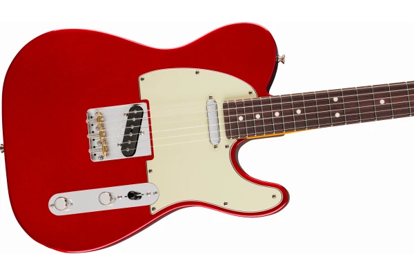 Fender American Professional Classic Telecaster w. Silent System - Rosewood Fingerboard - Candy Apple Red — 4