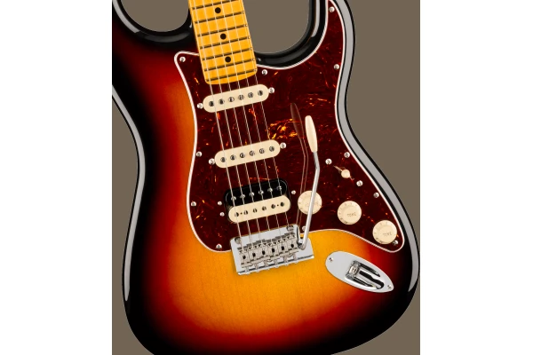 Fender American Professional Stratocaster HSS Maple Fingerboard 3-Color Sunburst — 3