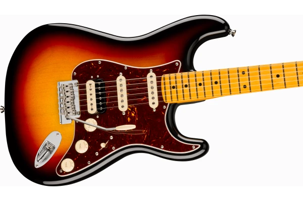 Fender American Professional Stratocaster HSS Maple Fingerboard 3-Color Sunburst — 4