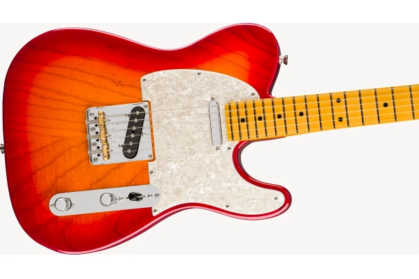 Fender American Professional Telecaster Maple Fingerboard Aged Cherry Burst — 4