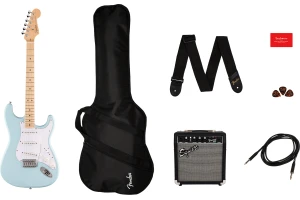 Fender Squier Sonic Stratocaster Pack Sonic Blue Frontman 10G