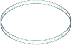 Element truss bi-tubular Alutruss BILOCK Element f.Circle 1,5m ins.vert.90°