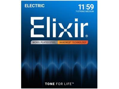 Nanoweb Electric 7- String Medium 12106