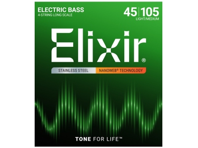 Nanoweb Electric Bass Stainless Steel 45-105 Light Medium