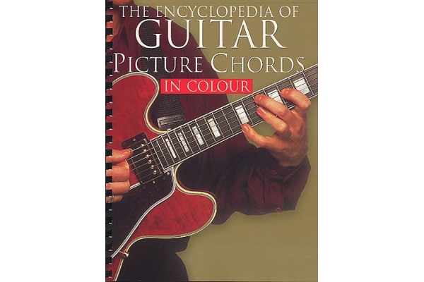 ENCYCLOPEDIA OF GUITAR PICTURE CHORDS IN COLOUR GTR BOOK