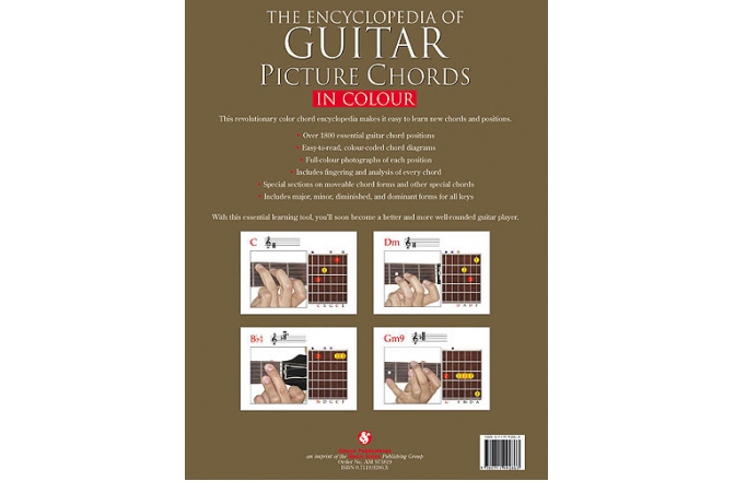 No brand ENCYCLOPEDIA OF GUITAR PICTURE CHORDS IN COLOUR GTR BOOK