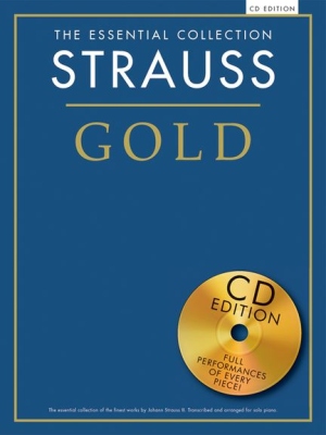 No brand ESSENTIAL COLLECTION STRAUSS GOLD PIANO BOOK/CD