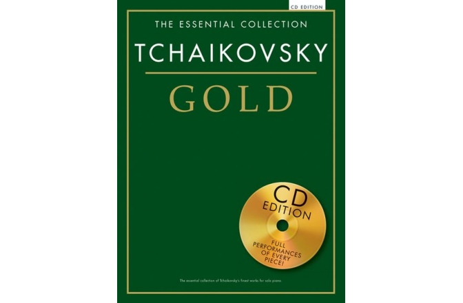 No brand ESSENTIAL COLLECTION TCHAIKOVSKY GOLD PIANO BOOK/CD