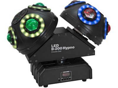 LED B-200 Hypno Double Ball Beam Effect