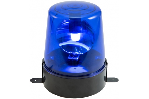 LED Police Light DE-1 blue