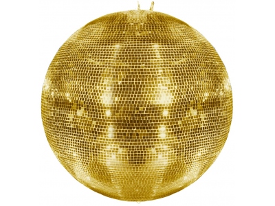 Mirror Ball 100cm gold
