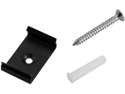 Mounting Bracket for U-Profil 20mm Metal bl