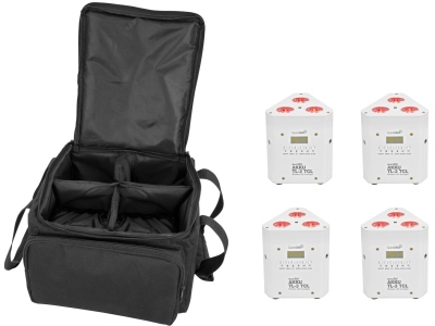 Set 4x AKKU TL-3 TCL white + SB-4 Soft Bag