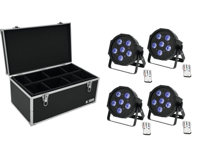 Set 4x LED SLS-603 TCL UV Floor + Case TDV-1