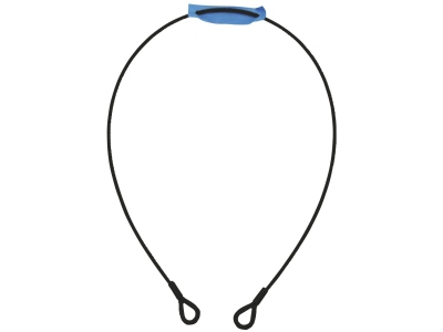 Steel Rope 1000x4mm black with Thimbles