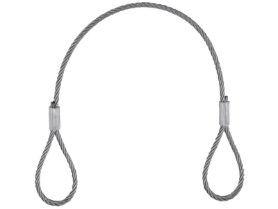 Steel Rope (FC) 400x3mm silver without quick link