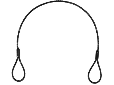 Steel Rope (SC) 400x3mm black without quick link