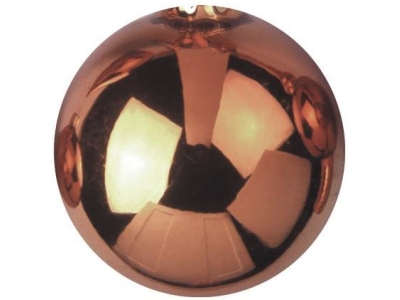 Deco Ball 3,5cm, copper, shiny 48x