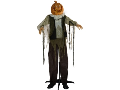 Halloween Figure Pumpkin Man, animated, 170cm