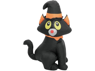 Halloween Inflatable Figure Cat, 122cm