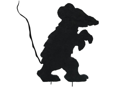 Silhouette Creepy Mouse, 56cm