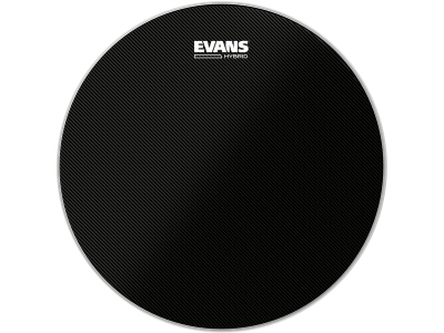  Hybrid Black Marching Snare Drum Head 13 Inch