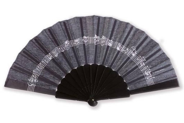 Fan Line of notes black