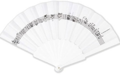 Evantai  No brand Fan Line of notes white
