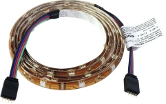 Extensie pentru seturi de benzi LED RGB Eurolite LED IP Strip 45 1.5m RGB 12V Extension