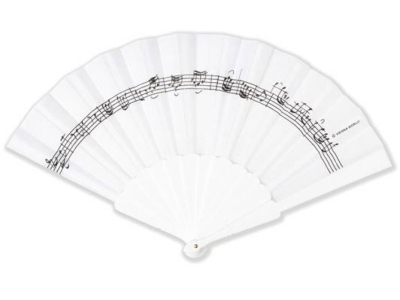 Fan Line of notes white