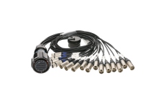 Fanout multipin profesional Klotz OT1000 - RMP 54p F - 12x XLR M / 4x XLR F16-channel - digital fanout - PVC - Neutrik®