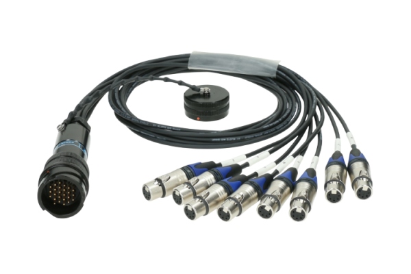 OT1000 - RMP 25p M - 8x XLR 5p F8-channel - DMX fanout - PVC - KLOTZ