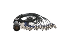 Fanout multipin XLR Klotz OT1000 - RMP 54p M - 16x XLR F16-channel - digital fanout - PVC - KLOTZ