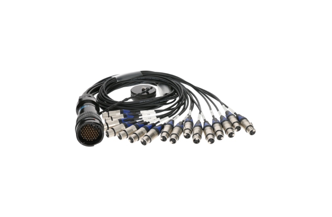 Fanout multipin XLR Klotz OT1000 - RMP 54p M - 16x XLR F16-channel - digital fanout - PVC - KLOTZ