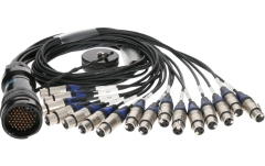 Fanout multipin XLR Klotz OT1000 - RMP 54p M - 16x XLR F16-channel - digital fanout - PVC - Neutrik®