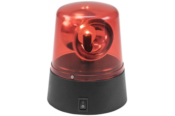 LED Mini Police Beacon red USB/Battery
