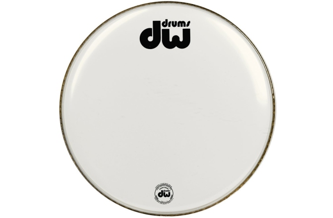 Față pentru toba mare DW White coated 20"